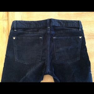 Gap Always Skinny Navy Blue Denim Corduroys 28